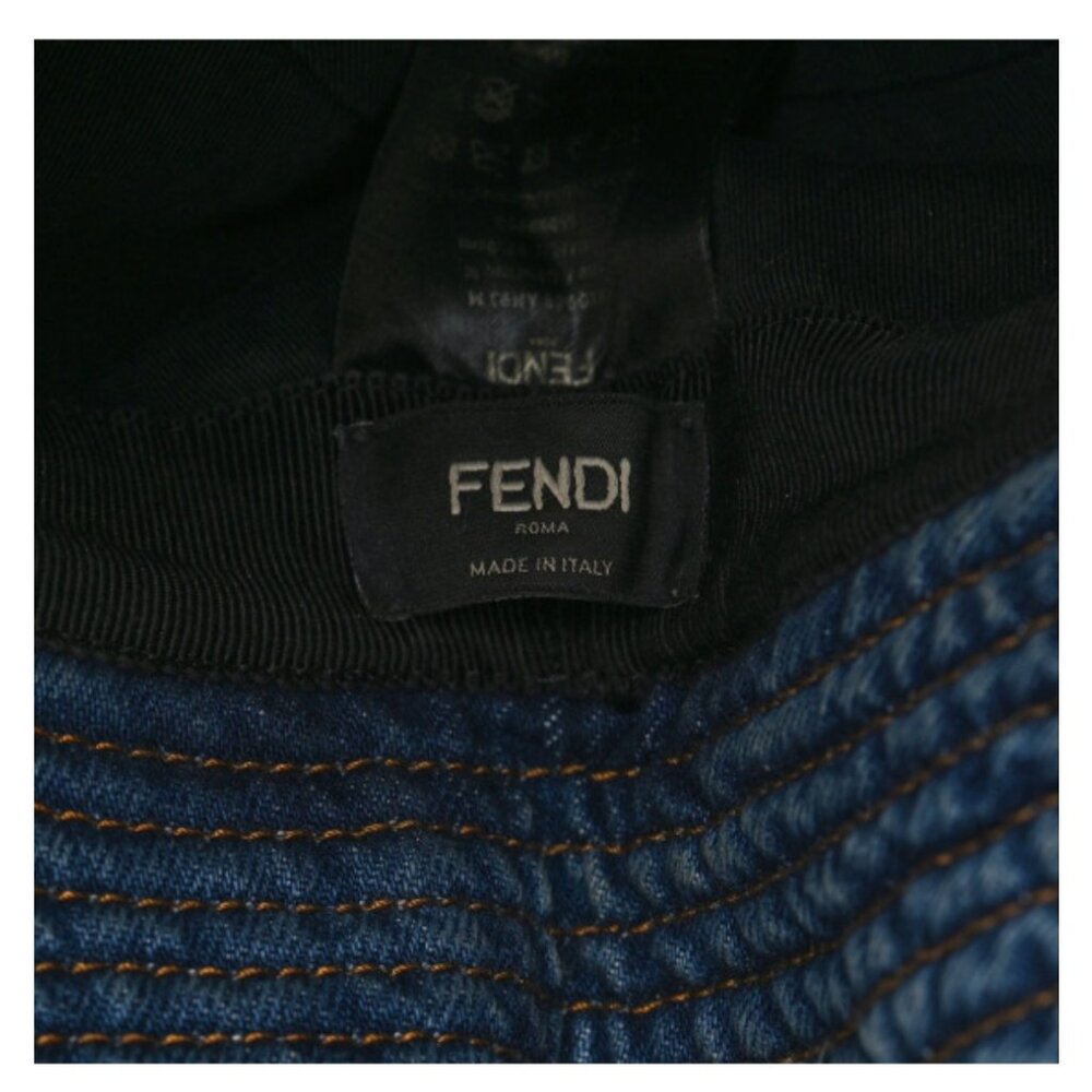 Fendi Denim Bucket Hat - Picture 6 of 7
